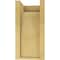 Ekena Millwork 6"W x 6"D x 12"H Wide Olympic Rough Cedar Woodgrain TimberThane Corbel, Primed Tan CORUR06X06X12OLYRCPR - alternate 3